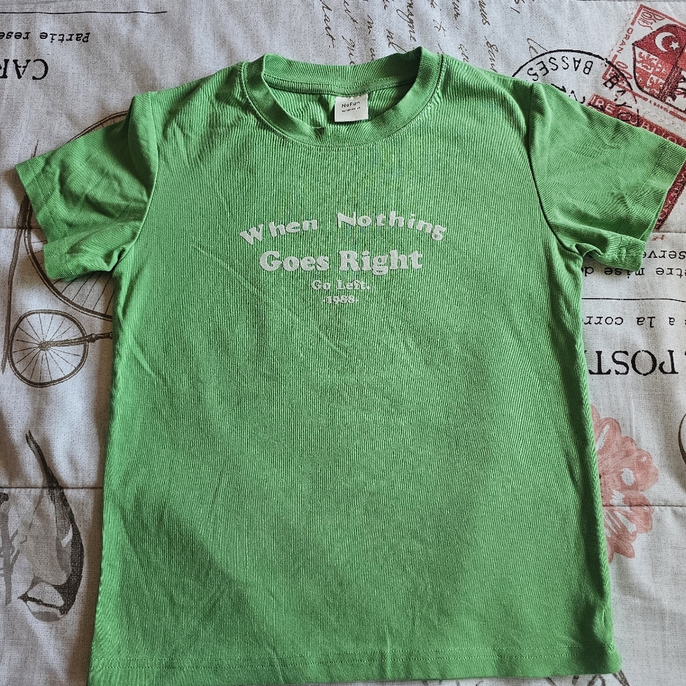 Nafan Green Funny T-shirt